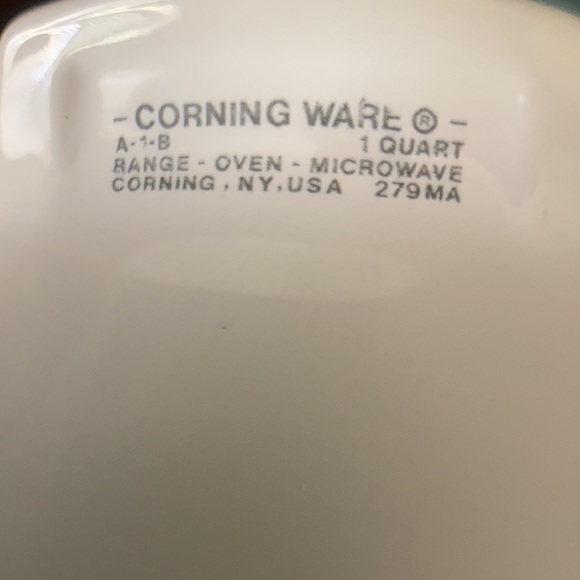 Vintage and rare 1Q A-1-B Corning Ware "l'Echalote # 279 - Picture 2 of 6